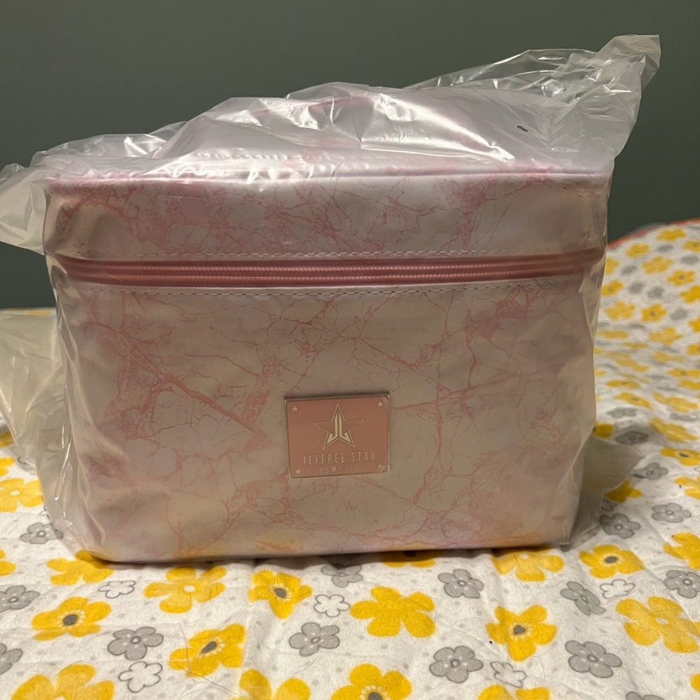 Jeffree Star Pink Marble Bag